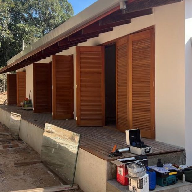 Acompanhamento de obra na Serra